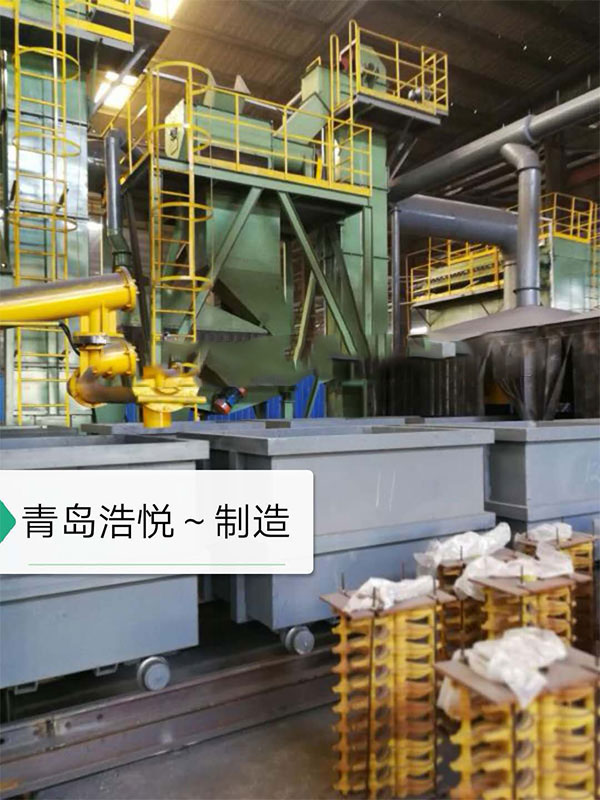 铁丸壳型造型生产线